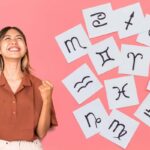 Segni zodiacali, ragazza esulta
