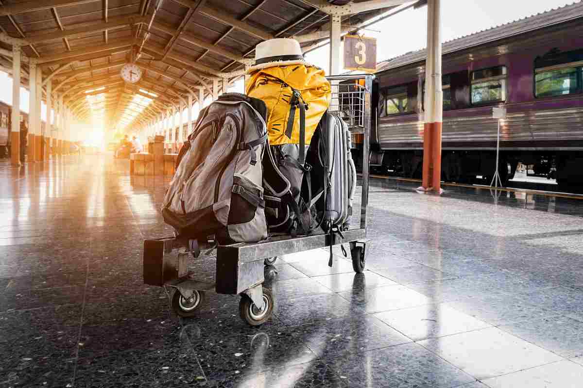 bagagli in stazione