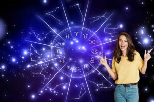 segni zodiacali, donna felice
